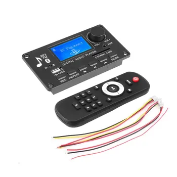 Плата цифрового аудиодекодера FM MP3-плеер Bluetooth-совместимый ресивер Стерео динамик 