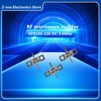 Радиочастотный микроволновый резистор 100 Вт 100 Ом постоянного тока-3,0 ГГц RFR100-100 керамический высокомощный псевдонагрузочный резистор 100 Вт 100 Ом с фланцевым креплением