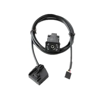 Разъем кабеля AUX, жгут проводов аудиоадаптера для Mercedes Benz Comand 2.0