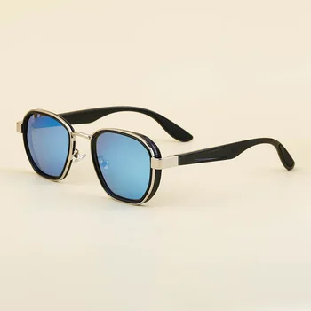 Ретро поляризованные солнцезащитные очки для мужчин и женщин 2023, красочные высококачественные эстетические квадратные очки оптом, оттенки oculos de sol uv400