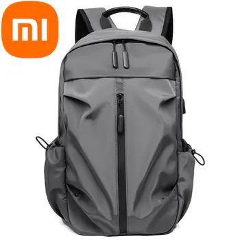Рюкзак Xiaomi, мужская сумка для компьютера для бизнеса и отдыха, USB-зарядка, Дорожный Студенческий рюкзак