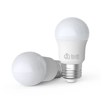 Светодиодная лампа Youpin Zhirui E27 белого цвета мощностью 5 Вт 6500 К, энергосберегающая для настольной торшерной лампы с защитой от короткого замыкания