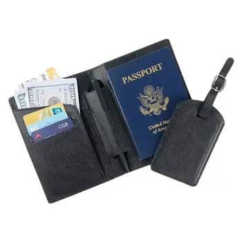 Семейный держатель для паспорта из искусственной кожи, защитный бумажник для паспорта, сумка для визиток, Многофункциональный Органайзер для денег в путешествиях