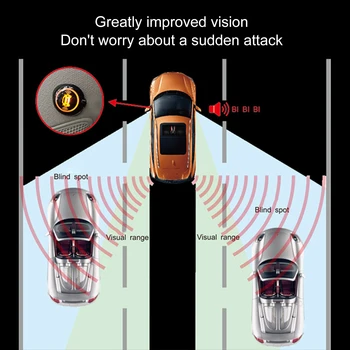 Система обнаружения слепых зон автомобиля Bsd, система мониторинга слепых зон, комплект датчика парковки, система помощи при изменении дистанции с помощью радара