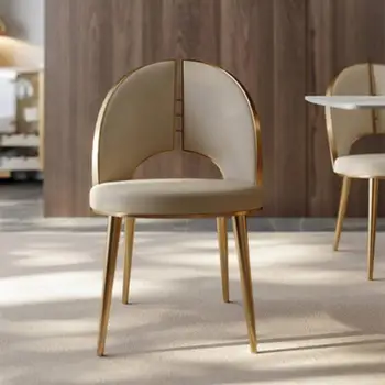 Скандинавское эргономичное кресло для спальни, кресло для салона на открытом воздухе, Скандинавское кресло, Прозрачная Кухонная мебель Sillas De Cocina XF35XP 0