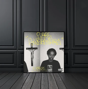 Толстовка Earl с надписью Doris Music, обложка альбома, принт на холсте, звезда рэп-хип-хоп музыки, певица