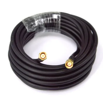 Удлинительный кабель RG58 Wifi от штекера SMA к штекеру SMA 5 м 0
