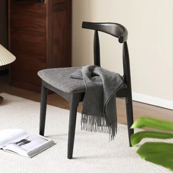 Удобные обеденные стулья в скандинавском стиле, современное деревянное кресло для отдыха в ресторане, Эргономичная Офисная кухонная мебель Silla Comedor