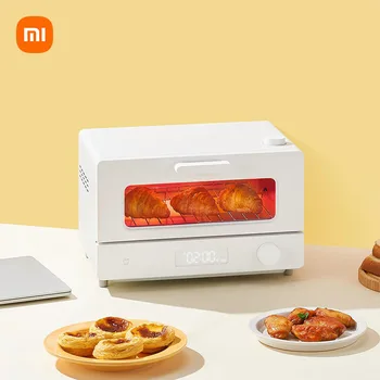 Умная электрическая духовка Xiaomi Mijia Бытовая техника 12-литровая духовка для пиццы и торта Многофункциональная печь для выпечки 1300 Вт Работа с приложением MI Home