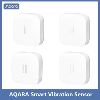 Умный датчик вибрации Aqara, монитор сигнализации обнаружения датчика удара Zigbee, встроенный гироскоп для xiaomi mijia smart home 0