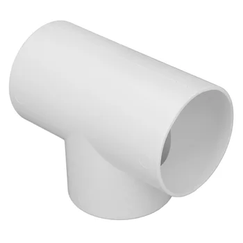 Фитинг для труб из ПВХ разумной кривизны, 3-ходовой соединитель воздуховода, широко совместимый, небольшой размер, гладкая внутренняя часть для вентиляционной крышки сушилки. 0