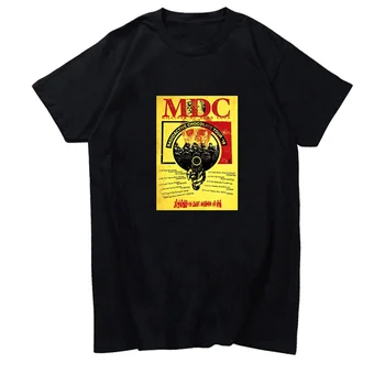 Футболки с изображением MDC Millions Of Dead Cops, панк-рок, Dead Kennedys, хардкор, Harajuku, летние футболки с коротким рукавом, мужская одежда