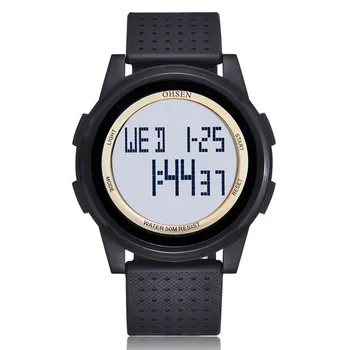 Цифровые часы OHSEN для мужчин, женские светодиодные электронные модные парные часы, женские водонепроницаемые наручные часы для плавания, подарки 0