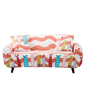 Чехол для дивана с цветочным рисунком, чехол для диванной подушки Four Seasons, эластичный чехол для дивана, чехлы для диванов, индивидуальность, большие диваны, диван fundas