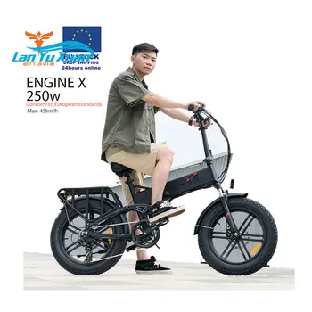 Электрический велосипед ENGWE ENGINE X 48V13Ah Мощностью 250 Вт 45 км / ч, горный электрический велосипед eBIKE Соответствует европейским стандартам