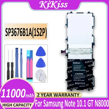 бесплатный инструмент 11000 мАч Аккумулятор для планшета Samsung Galaxy Note 10.1 N8000 N8010 N8020 P7510 P7500 Tab S2 P5100 P5110 SP3676B1A (1S2P) 0