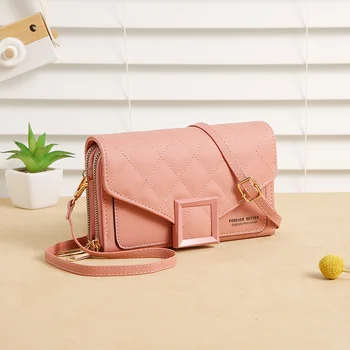 кошелек, сумка для мобильного телефона, модная версия, модная многофункциональная маленькая квадратная сумка, универсальная на одно плечо
