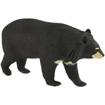 фигурка из ПВХ, редкая, вышедшая из печати, азиатский черный медведь Moon Bear