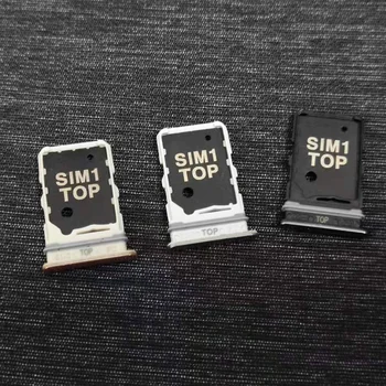 10 шт./лот Для Samsung Galaxy A80 SM-A805F Micro Sim Держатель Для карт Слот Лоток Сменные Адаптеры 1