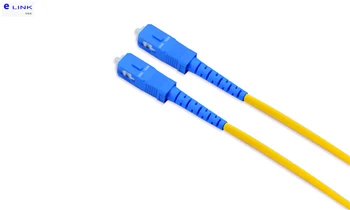 20шт SC-SC DX SM UPC волоконно-оптические патч-корды дуплексный однорежимный кабель с оболочкой 3,0 мм оптоволоконная перемычка бесплатная доставка ELINK 1