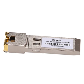4X SFP модуль RJ45 коммутатор Gbic 10/100/1000 разъем SFP медь RJ45 SFP модуль порт Gigabit Ethernet 1