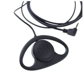 D-Образный Наушник Защитная Гарнитура PTT Микрофон для 1-контактного Motorola Talkabout Tlkr T92 H2O T42 T62 T82 Extreme Двухстороннее Радио 1
