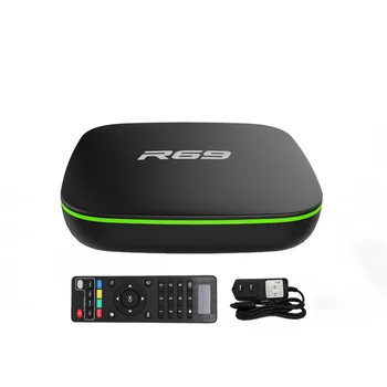 Flasend R69 Android TV Box Сетевой медиаплеер 4K Smart TV Box с Выходом Wi-Fi HDMI Android Tv Box Бесплатные интернет-каналы 1