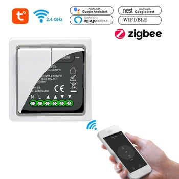 QS-Zigbee-CP03 Tu-ya ZigBee Интеллектуальный модуль смены штор, модуль модификации штор, функция синхронизации совместного использования мобильных устройств. 1