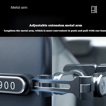 SUMI-TAP, 1 комплект, Подставка для автомобильного телефона, аксессуары для Tesla, регулируемые с помощью номерного знака, Аксессуары для крепления на магнитной адсорбции 1
