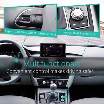 Автомобильный адаптер Bluetooth 5.0 aptX-HD AUX для музыкального интерфейса Audi MMI AMI Симфонический концерт для Mercedes Media для VW Разъем MDI 1