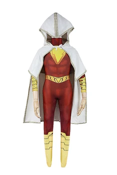 Детский костюм для косплея Shazam для мальчиков из фильма 