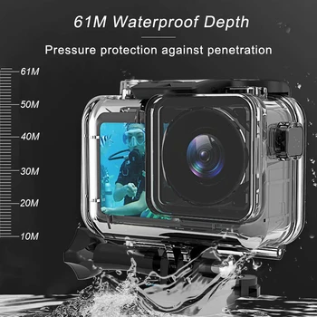 Для Dji Osmo Action, водонепроницаемый чехол для подводного плавания, защитный корпус для DJI OSMO ACTION Camera, аксессуары 1