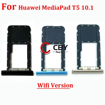 Для Huawei MediaPad T5 AGS2-AL00 AGS2-L09 AGS2-W09 10,1-Дюймовый Держатель Лотка для Sim-карты Запасные Части 1