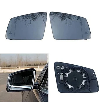 Замена автомобиля, предупреждающее о слепой зоне крыло, стекло заднего зеркала с подогревом для Mercedes-Benz GLa GLK W204 W212 W221 09-18 1