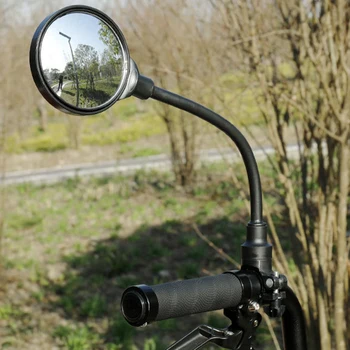 Зеркало заднего вида Мотоцикл Велосипед Зеркало заднего вида Езда Зеркало заднего вида Выпуклое зеркало 360 градусов Аксессуары для велосипеда 1