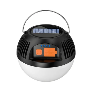 Кемпинг Свет Солнечный Открытый USB Зарядка 3 Режима Палатка Лампа Портативный Фонарь Ночная Аварийная Лампа Работа Ремонт Освещение Барбекю 1