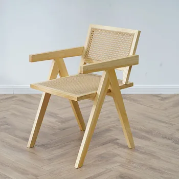 Креативные Скандинавские Обеденные стулья, Деревянная гостиная, Столовая, стул для спальни, мебель для взрослых, Мебель для дома WYH 1