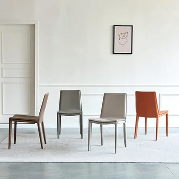 Обеденные стулья для пляжного ресторана, Современная спальня, Современные роскошные обеденные стулья, Деревенская красивая мебель Sillas Comedor Nordic 1