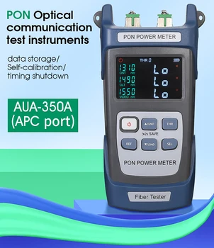 Порт AUA-350A APC/UPC (опция) Волоконно-оптический измеритель мощности PON FTTH FTTX/ONT/OLT 1310/1490/1550 нм 1