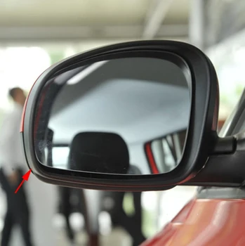 Рамка зеркала заднего вида автомобиля, рамка бокового зеркала заднего вида для Skoda Fabia 2008 2009 2010 2011 2012 2013 2014 Слева 1
