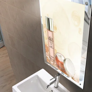 Рекламное зеркало формата А3, акриловый светодиодный световой короб, светодиодное волшебное зеркало для ванной комнаты 1