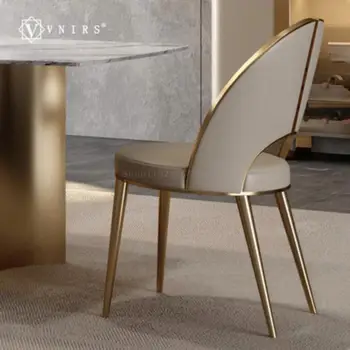 Скандинавское эргономичное кресло для спальни, кресло для салона на открытом воздухе, Скандинавское кресло, Прозрачная Кухонная мебель Sillas De Cocina XF35XP 1