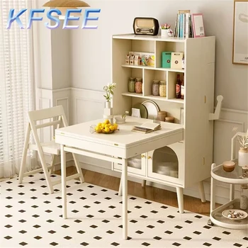 Складной обеденный стол Kfsee с 4 стульями 1