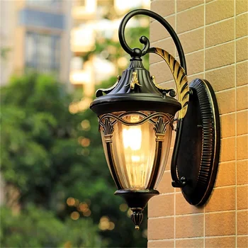 Уличный настенный светильник SOURA, классический свет, ретро светодиодные бра, водонепроницаемые для украшения дома 1