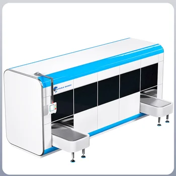 Blue Whale Полностью Автоматизированная машина для очистки промышленных металлических деталей с углеводородным гидро Углеродным вакуумом и ультразвуковым очистителем 2