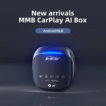 Автомобильная интеллектуальная автомобильная коробка MMB-MAX Android Автомобильная мультимедийная видеокарта SM Global Wireless Car Android 10 2