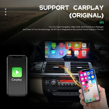 Автомобильное Радио 12,5 Дюймов Android 11 Qualcomm Для BMW X5 E70 F15 X6 E71 F16 2007-2020 Стерео Видео Мультимедийный Плеер Авторадио GPS 2