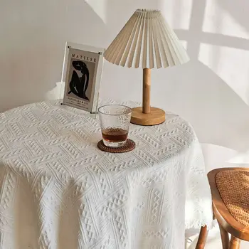 Белая скатерть Японский чайный столик table cloth_AN3437 2