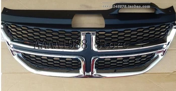 Для Dodge Journey 2009-2016 10 11 12 13 14 15 Черная передняя решетка бампера Верхняя решетка радиатора 2