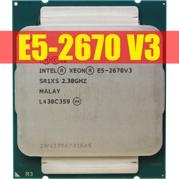 Комплект материнской платы Atermiter X99 AS9 с процессором Xeon E5 2670 V3 CPU LGA2011-3 DDR4 16 ГБ 2x8 ГБ оперативной памяти 3200 МГц REG ECC RAM 2